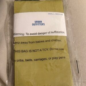 Urban Outfitters light green glittery pantyhose stocking